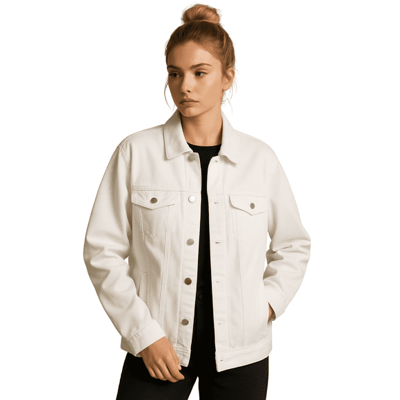 Chaqueta Oversize Denim Mujer Rumania