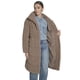 thumbnail image 3 of Abrigo Levi's Patchwork acolchado Teddy Taupe para mujer, 3 of 4