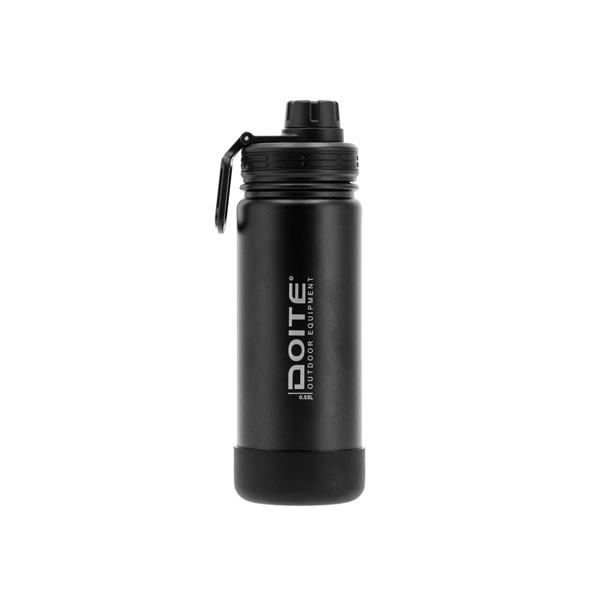 Botella de Acero inoxidable doble pared negro