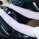 thumbnail image 1 of Stay Cool & Protected While You Exercise: 2pcs Women's Ice Silk Arm Sleeves!, 1 of 5