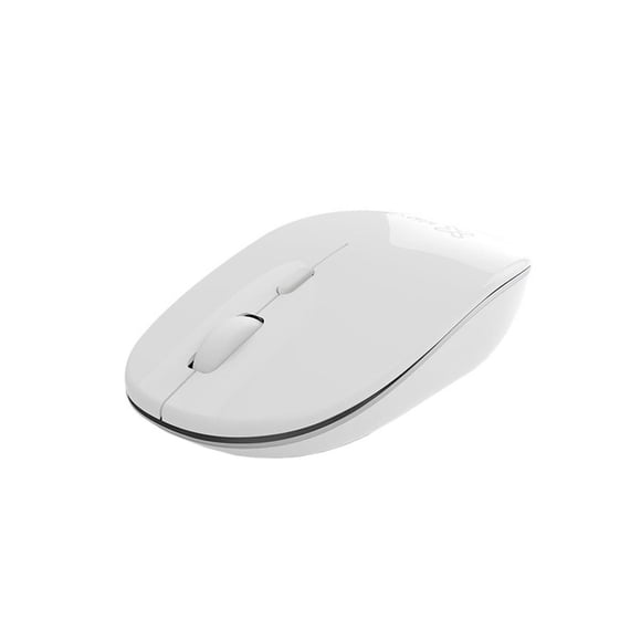 Mouse Arrow Ambidiestro RF inalámbrico Óptico blanco Talla única