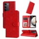 thumbnail image 1 of Funda tipo cartera FOXDOCK para Realme C75 4G , diseño girasol en relieve, cuero PU, cierre magnético, soporte y tarjetero, 1 of 5
