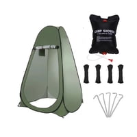 Max - Pack Carpa Vestidor Y Ducha 20 Lts Verde