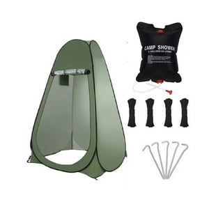 Max - Pack Carpa Vestidor Y Ducha 20 Lts Verde