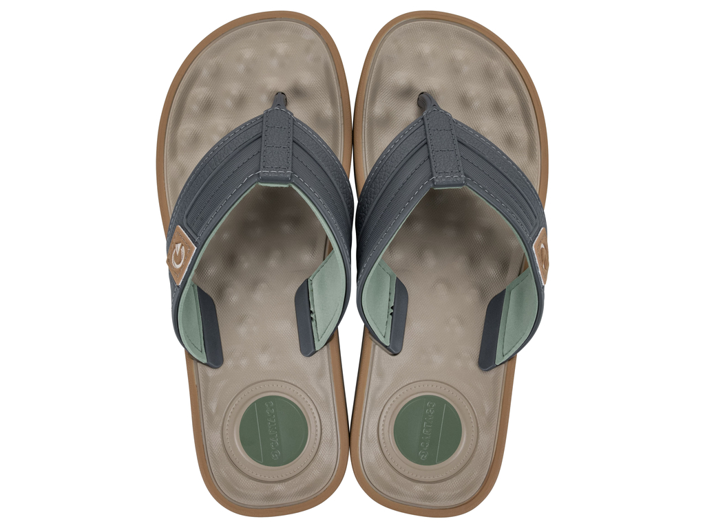 Sandalia Hombre Beige/Gris Alabama Thong Cartago