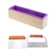 thumbnail image 1 of 2pcs Herramientas Onduladas Y Rectas De Acero Inoxidable Y 1pcs Molde De Pan De Silicona, 1 of 6