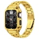 thumbnail image 1 of Correa de acero inoxidable de repuesto para Apple Watch 44 mm color dorado, 1 of 6
