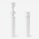 thumbnail image 1 of Soporte para GPU California JOS Blanco Ajustable Grande, 1 of 8