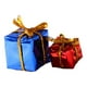 thumbnail image 4 of Cajas De árbol De Navidad Para Casa De Muñecas, Escala 1/12, Azul Y Rojo, 2 Uds., 4 of 5