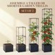 thumbnail image 5 of Growia Pack de 2 cajas para cultivar tomates con enrejado de 142 cm, 5 of 8