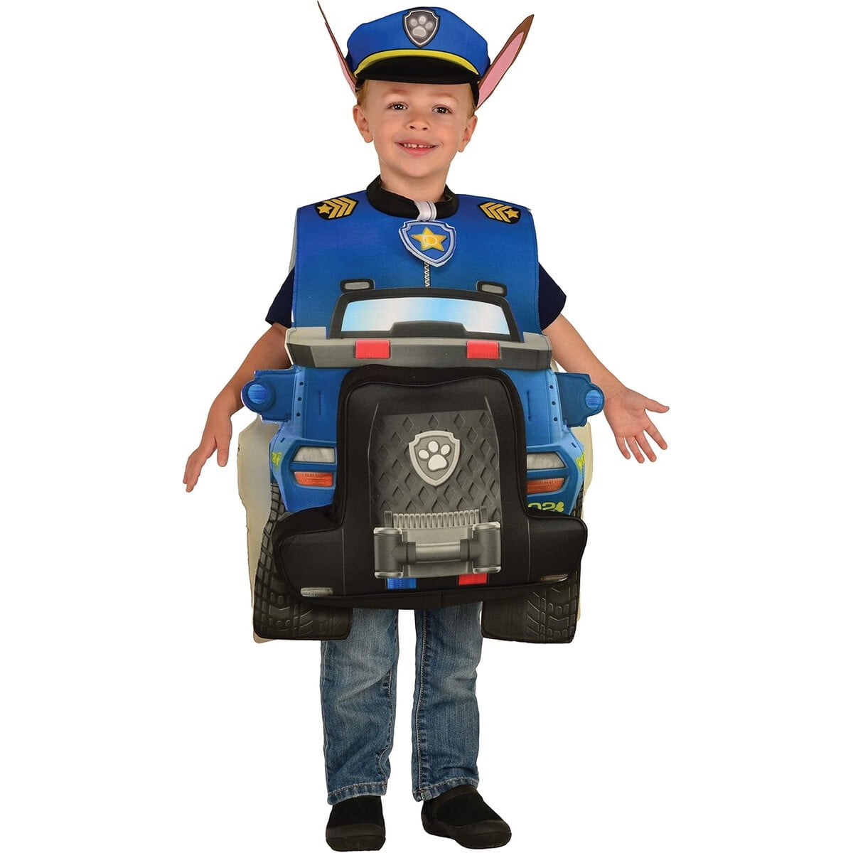 Disfraz Rubies Paw Patrol Chase 3d Niño Tanica Y Gorro