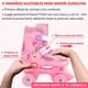 thumbnail image 4 of Patines 4 Rueda Rosa Ajustable Para Niña + Kit De Proteccion Xs Rosado, 4 of 6