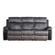 thumbnail image 1 of Sofá Reclinable Brunei 3 Cuerpo Mix Negro, 1 of 10
