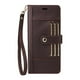 thumbnail image 4 of FOXDOCK Funda tipo Cartera para iPhone 13 Pro – Cubierta de Cuero PU con Múltiples Ranuras, Bolsillo para Efectivo y Correa de Muñeca, 4 of 6