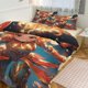 thumbnail image 1 of Avengers Comic Cool 3 Piece Bedding Sets- Includes Duvet Cover &Pillow Shams - Bedding Features Captain America, Hulk, & Thor - Super Soft Bed Sheets, 1 of 5