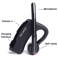 Wicjie - Walkie Talkie Bluetooth Auriculares Inalámbricos Auriculares De Radio Para Motorola Dep450, Cp100D