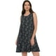 thumbnail image 1 of Vestido Mujer Sin Mangas Print Negro Corona, 1 of 5