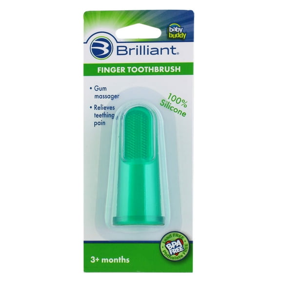 Cepillo de Dedo Brilliant Verde
