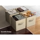 thumbnail image 5 of Storage Cubes Sorbus, 6 cestas plegables de tela, color beige, 5 of 9