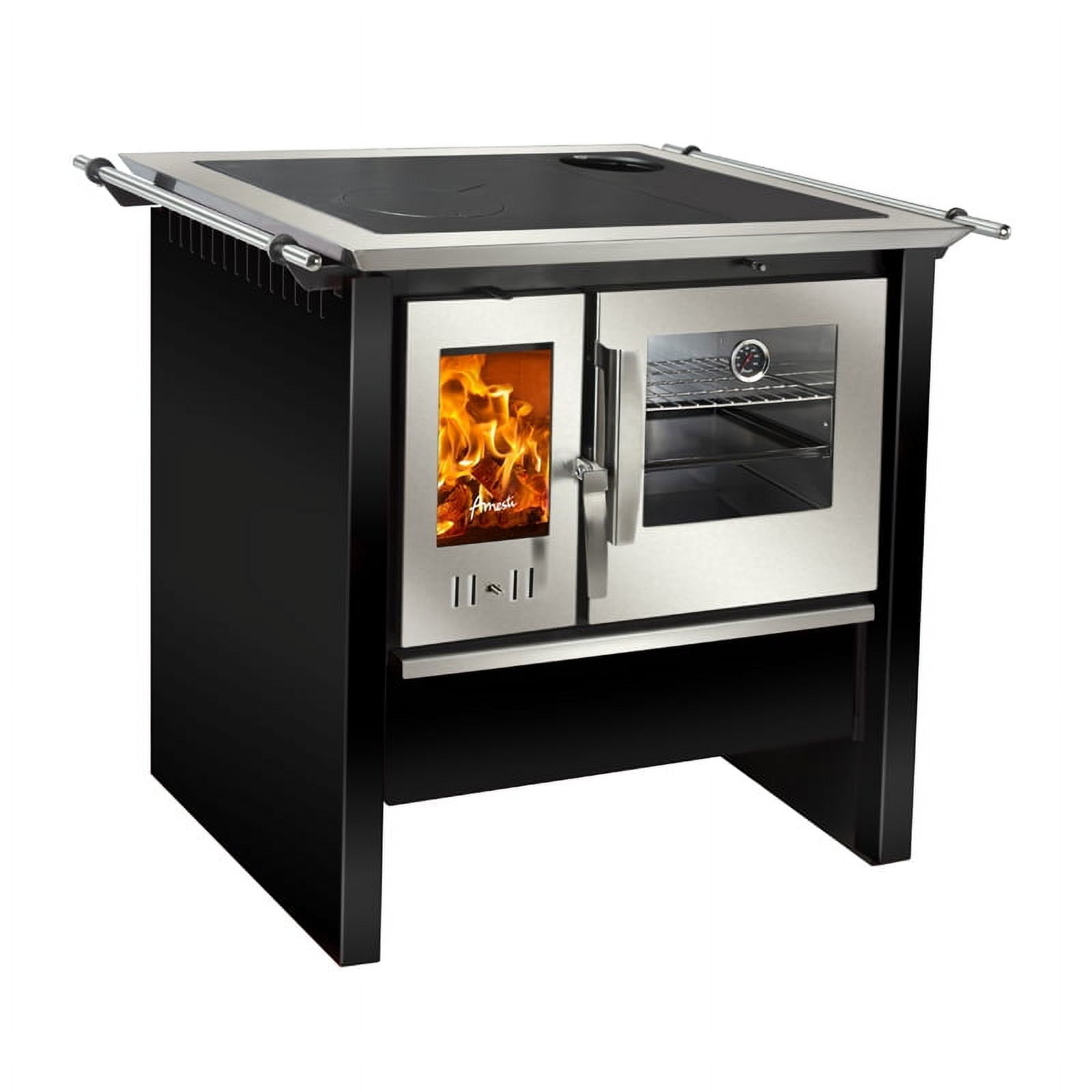 Cocina A Leña Amesti Allegra Negra