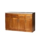 thumbnail image 1 of Mueble de Cocina Berlin Madera Nogal Base 4 Puertas, 1 of 5