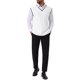 thumbnail image 2 of INSPIRE CHIC Chaleco de Punto sin Mangas con Cuello en V de Color Sólido para Hombre L Blanco, 2 of 5