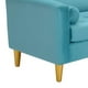 thumbnail image 3 of Sofa Retro 3cg Felpa 01 Turquesa, 3 of 6