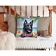 thumbnail image 3 of Cojín Luau Party Belgian Sheepdog, 3 of 6