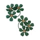 thumbnail image 4 of Pendientes De Flores De Camelia Pendientes Florales Para Ir De Compras Felicitaciones Street Green, 4 of 5