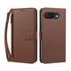 thumbnail image 1 of Funda Tipo Billetera para Google Pixel 10A con Soporte y Bolsillo con Cierre Marrón, 1 of 1