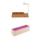 thumbnail image 1 of Cortador De Jabón De Madera De 2 Piezas Con Cortador De Alambre Para Hacer Jabón, Molde De Silicona Para Pan De 900ml, 1 of 6