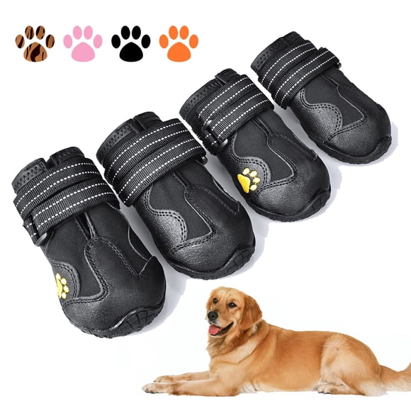 Botas para perros XSY&G, zapatos impermeables, suela reflectante y antideslizante