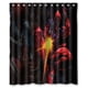 thumbnail image 1 of Cortina de ducha Deadpool con ganchos (60 x 72 pulgadas), 1 of 3