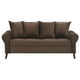 thumbnail image 1 of Sofa Lua 3c Felpa 20 Chocolate, 1 of 5