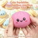 thumbnail image 2 of Pelota Antiestrés Squishy Tipo Dumpling Morada Juguete Fidget, 2 of 7