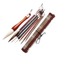 Bothyi - Pinceles De Caligrafía China, Pintura De Tinta Sumi Para Principiantes Profesionales, 7 Uds.