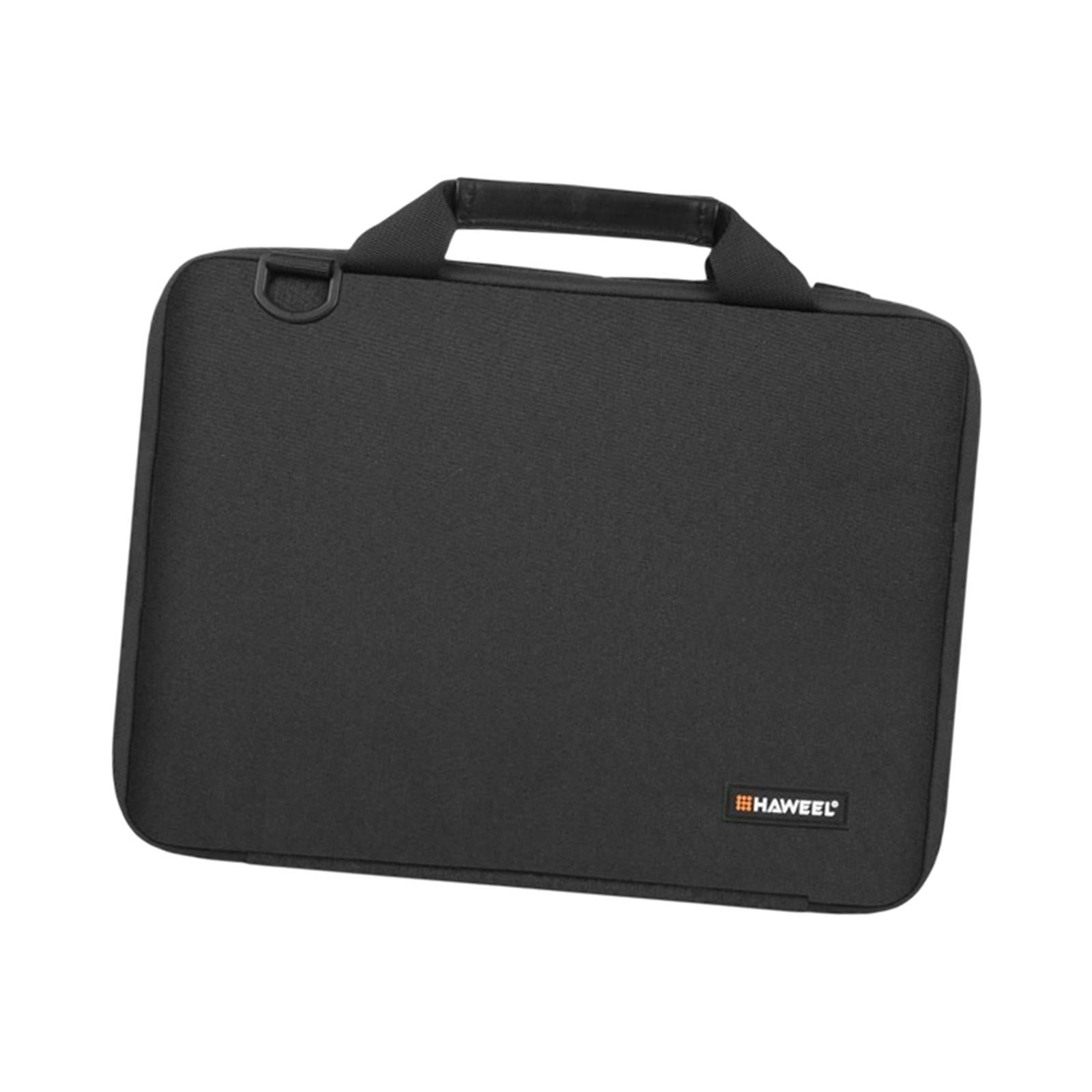 Magideal - Funda Para Ordenador Portátil, Bolso Impermeable, Maletín De Negocios, Fácil De Llevar, Almacenamiento Múltiple, Material De Alta Calidad, A Prueba De Negro 15 A 16 Pulgadas