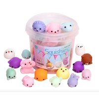 Atlas - Pack Balde 36 Unidades Squishys