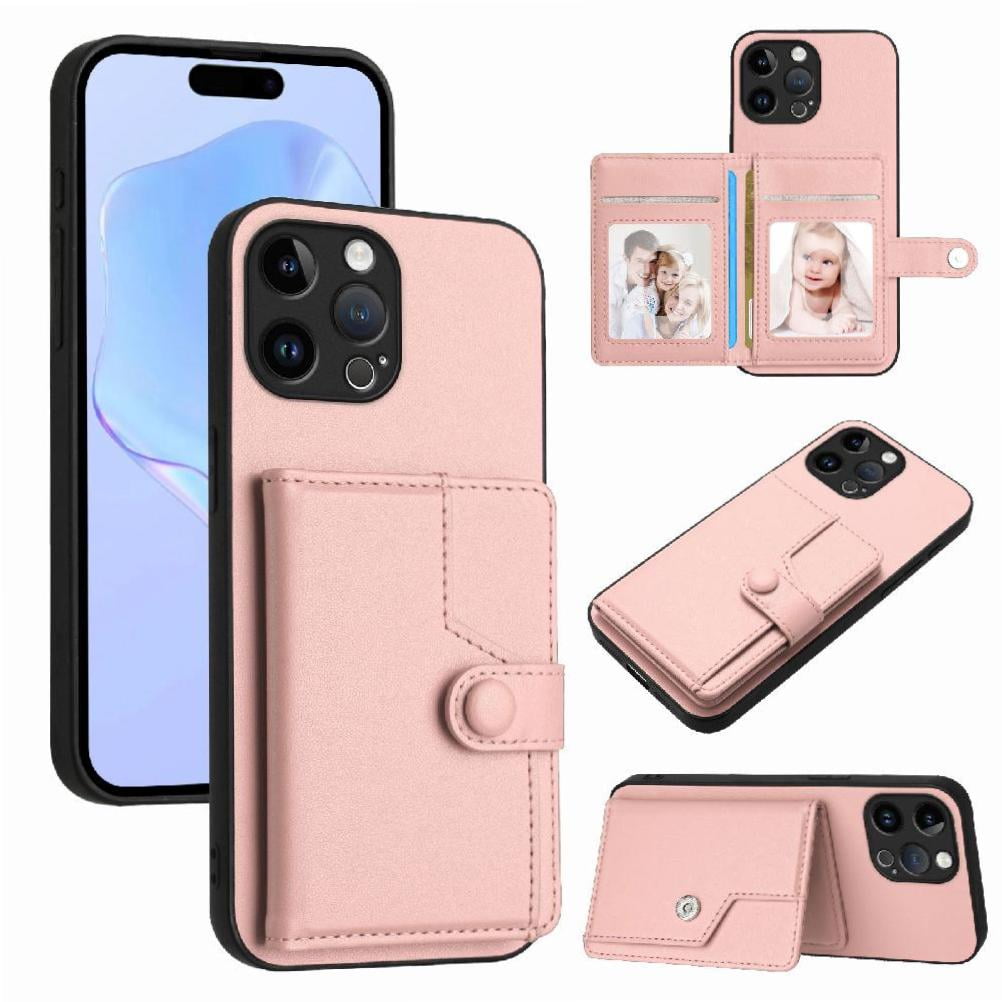 Foxdock Funda Para Iphone 13 Pro Max Con Bloqueo Rfid - Diseño Elegante Con Cierre De Botón