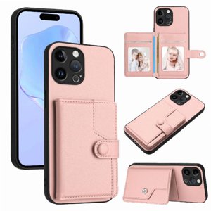 Foxdock Funda Para Iphone 13 Pro Max Con Bloqueo Rfid - Diseño Elegante Con Cierre De Botón