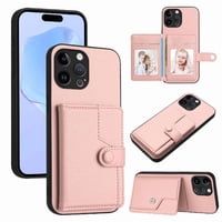 Foxdock Funda Para Iphone 13 Pro Max Con Bloqueo Rfid - Diseño Elegante Con Cierre De Botón