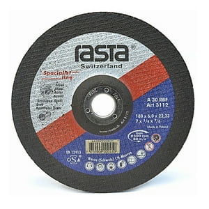 Disco Desbaste Metal 3112 7"" X 1/4"" X 7/8"" Rasta