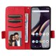 thumbnail image 3 of Funda Cartera para BLU C9 Tapa Flip con Ranuras y Soporte Rojo, 3 of 5