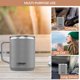 thumbnail image 5 of Vaso de café The Clean Hydration Company, aislante, 350 ml, 5 of 7