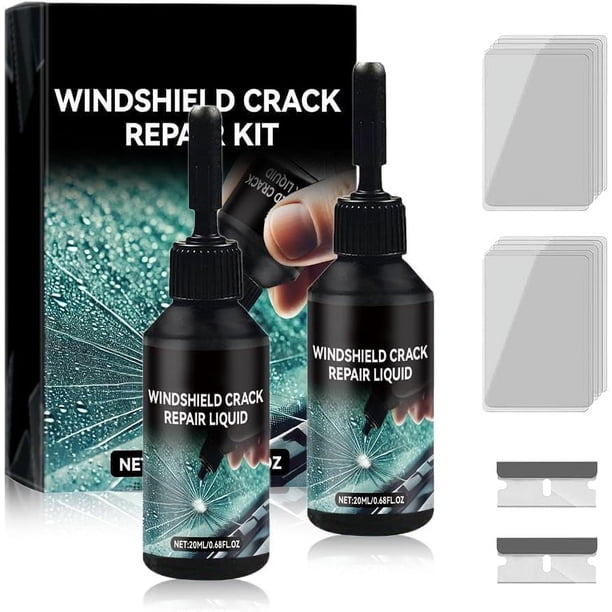 Kit vidrio grietas desaparecen parabrisas reparación astillas grietas herramienta automotriz