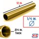 thumbnail image 5 of Tubo de latón K&S Precision Metals de 6,35 mm de diámetro exterior x 0,35 mm de pared x 30 cm, 5 of 6