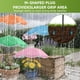 thumbnail image 4 of Sombrillas para plantas LCHUANG para exterior con sombra de 24 pulgadas, paquete de 4, 4 of 9