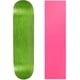 thumbnail image 1 of Tabla de skateboard Moose 7.75" verde con lija rosa, 1 of 1