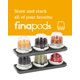 thumbnail image 3 of Bandeja FinaMill Slate Trio Apilable de 3 Cápsulas, 3 of 5