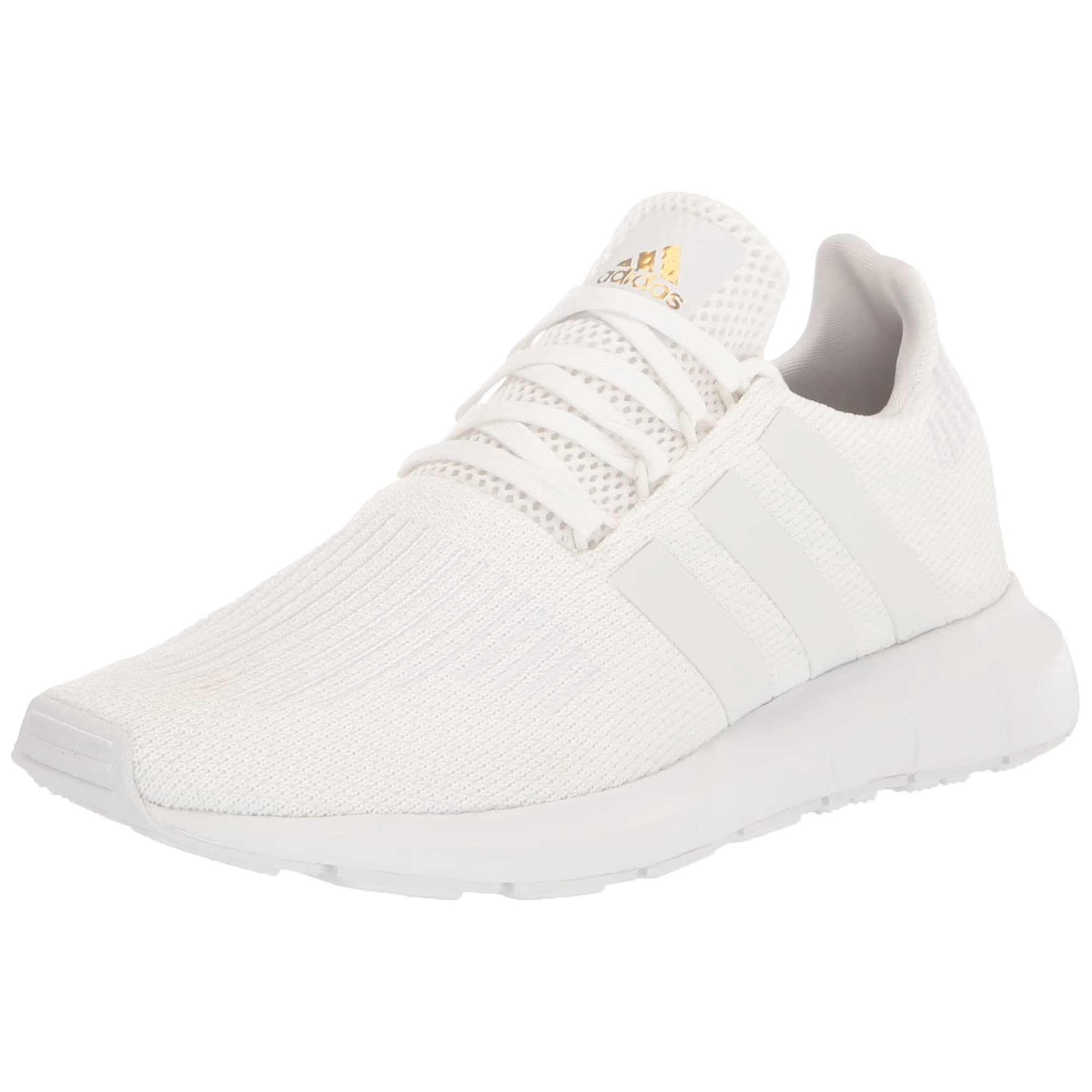 Zapatillas Adidas Swift Run Para Mujer, Color Blanco Dorado 7.5